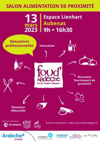 Salon Foud'Ardèche : inscrivez-vous vite !